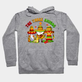 The Three Amigos Mexican Gnomes Fiesta appy Cinco De Mayo Gift Hoodie